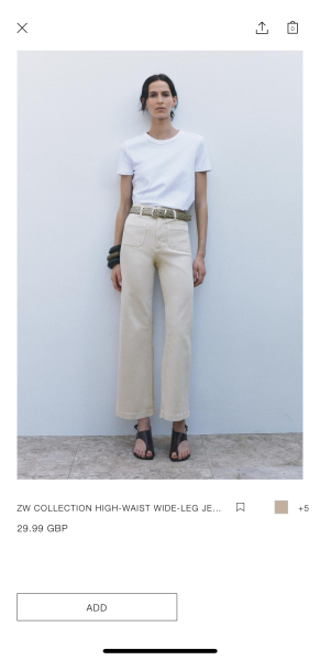 Please show me your cream jeans 🙏