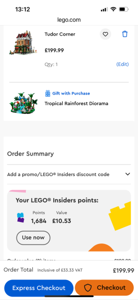 To show me your Lego collection?