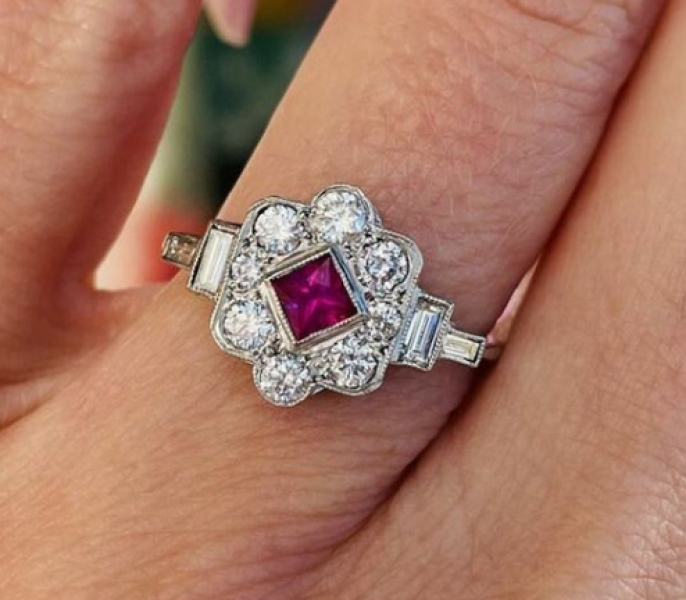 Can I have a look at your engagement rings?