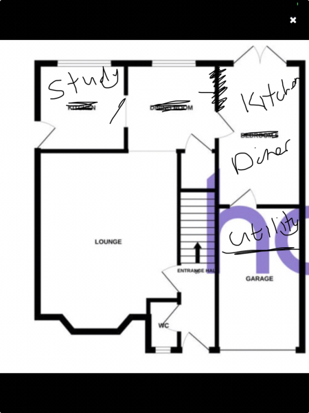 Reconfiguration of this floor plan