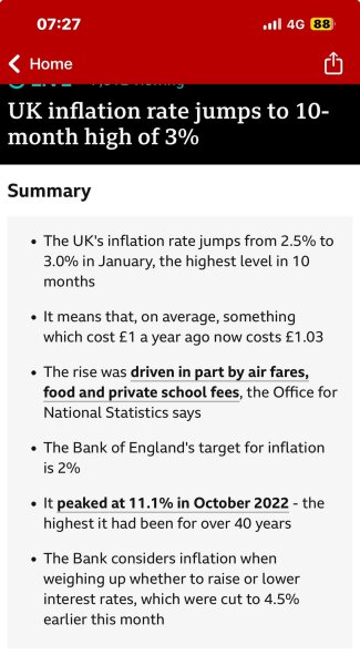 To be completely shocked by this - Bridget can’t tell us the impact of the government’s VAT on Education?