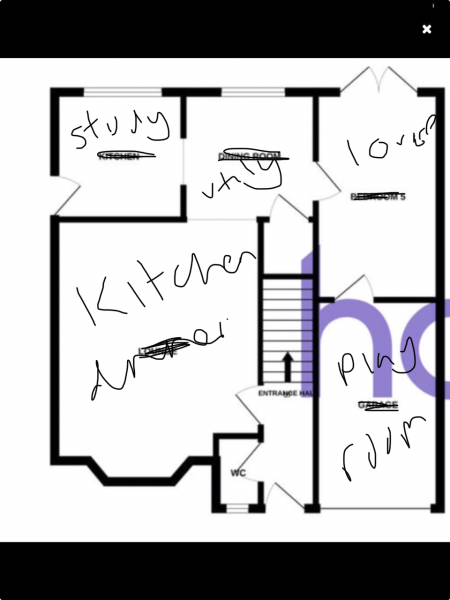 Reconfiguration of this floor plan