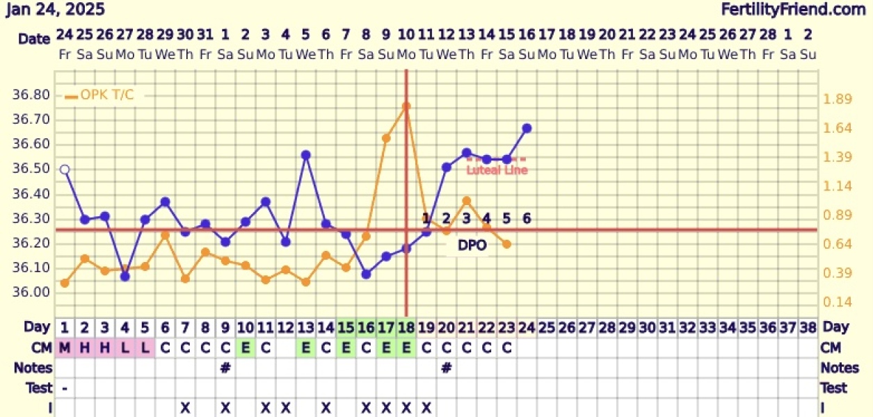 Not sure if 5 or 6DPO