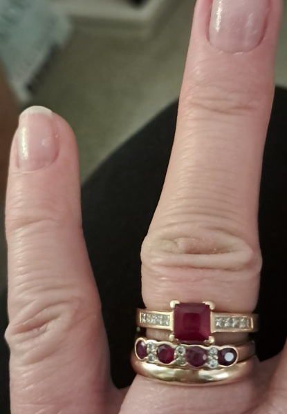 Can I have a look at your engagement rings?