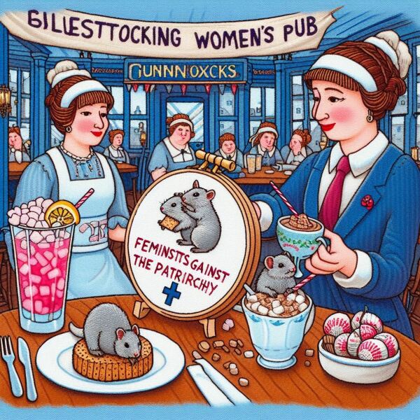 The Bluestocking: where conversation should supersede cards