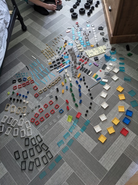 Lining up toys and autism?