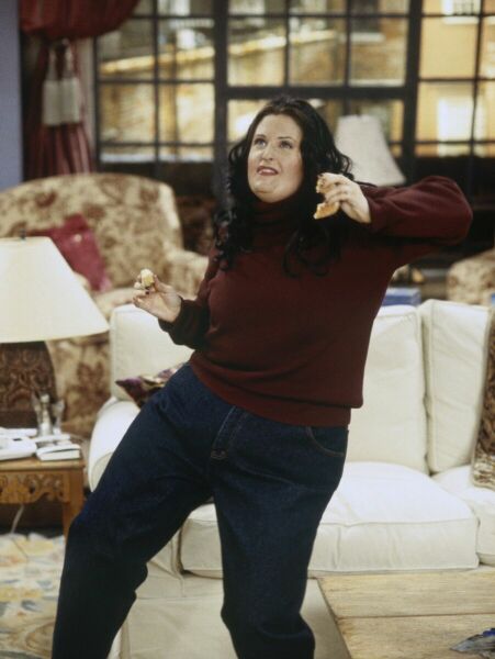 "Fat" Monica in Friends isn't even fat
