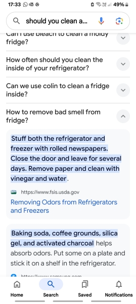 BLEACH in a fridge??