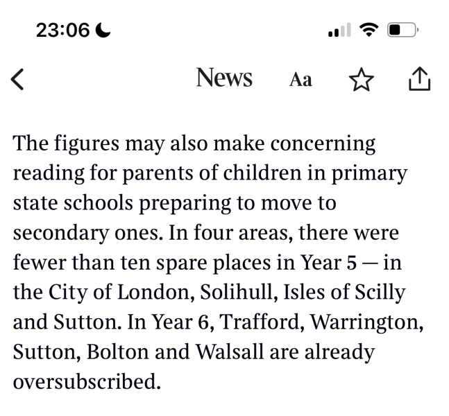 Whitehall “braced for private schools collapse” 2
