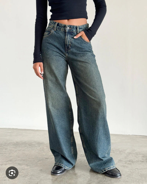 Embracing wide leg jeans - do these suit me?