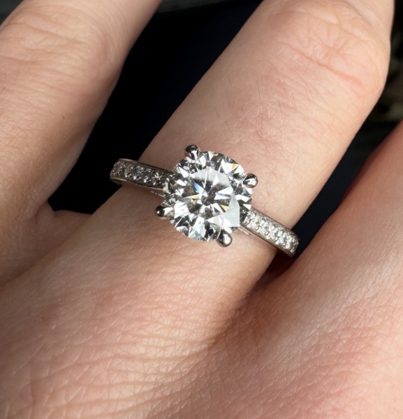 Can I have a look at your engagement rings?