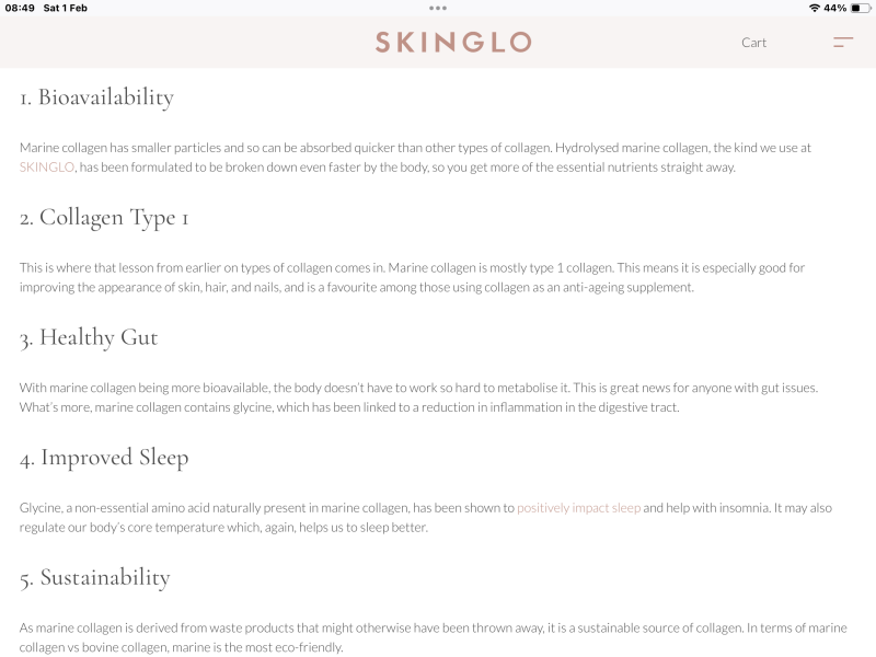 Collagen- which one!