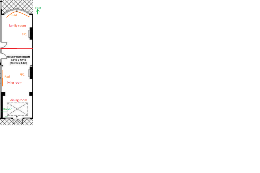 Dividing living room (floorplan attached)