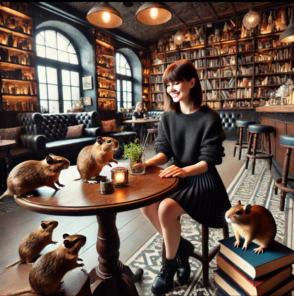 Roll up, Ladies and Gentlecreatures, the Bluestocking has been redecorated