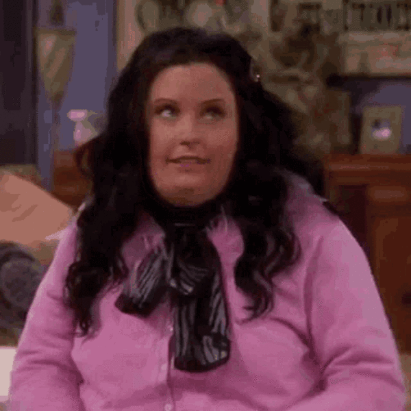 "Fat" Monica in Friends isn't even fat