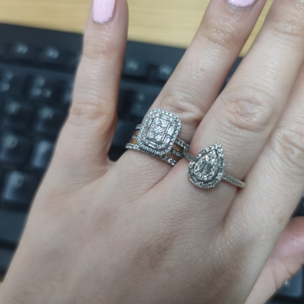 Can I have a look at your engagement rings?