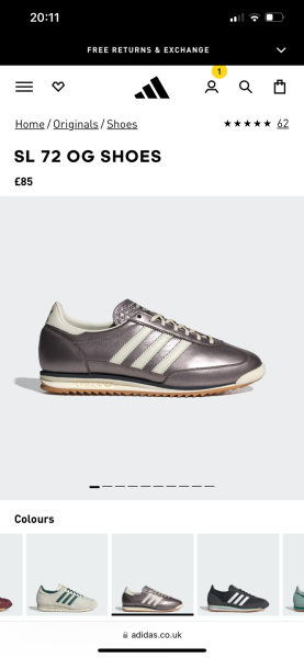 Help me decide between Gola or Adidas