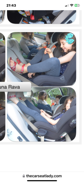How do people feel about this campaign to make kids under 4 sit rear facing?