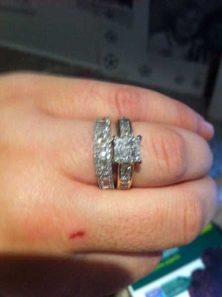 Can I have a look at your engagement rings?