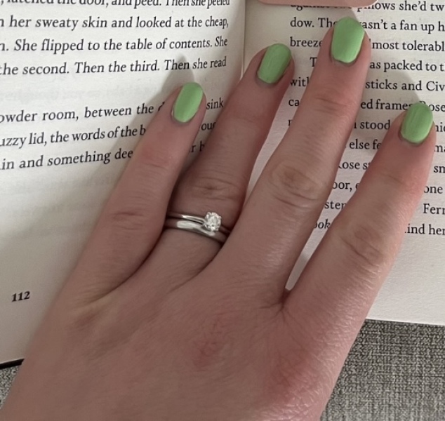 Can I have a look at your engagement rings?