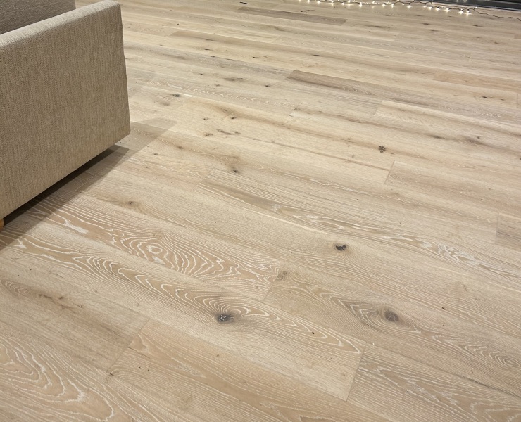 New engineered flooring and I don’t think I like it.