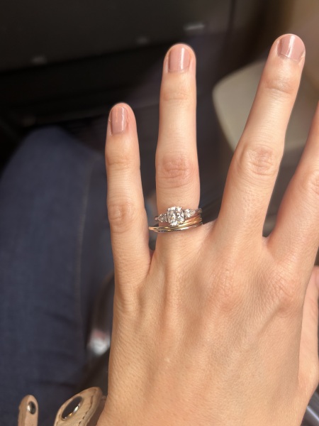 Can I have a look at your engagement rings?