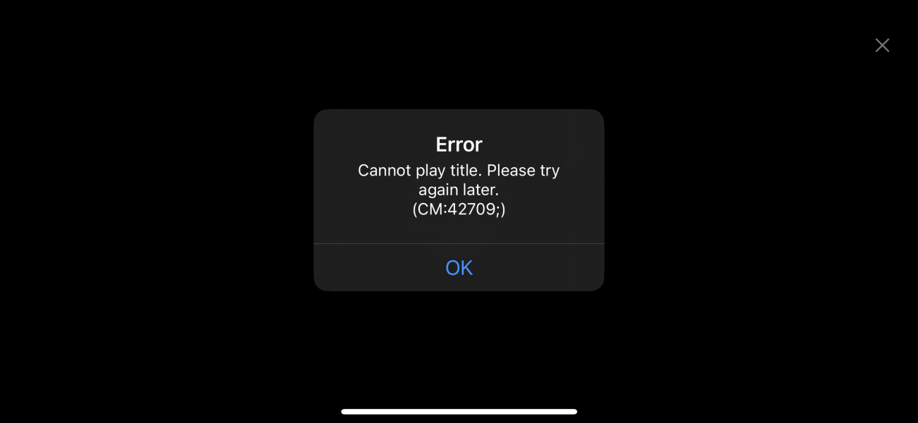 Streaming apps not working on new iPhone.