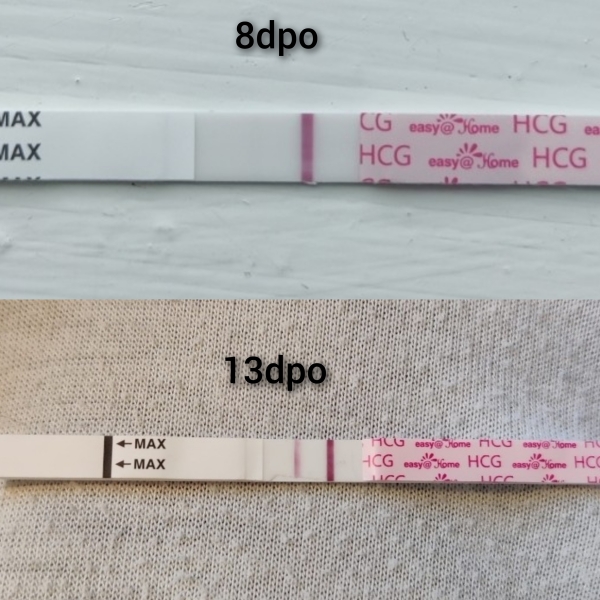 Easy @ home pregnancy tests