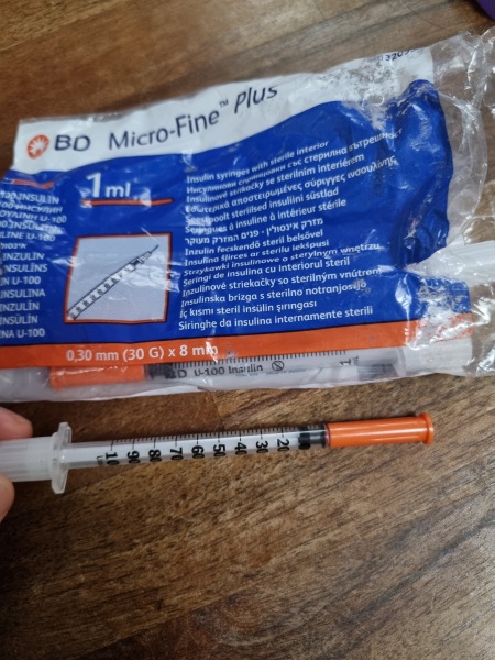Syringe quantity help please