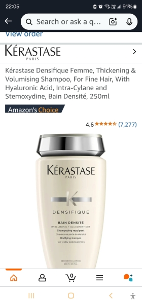 Expensive shampoo