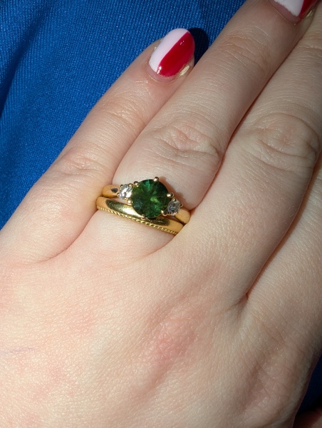 Can I have a look at your engagement rings?