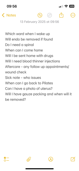 Hysterectomy - what you wished you had known