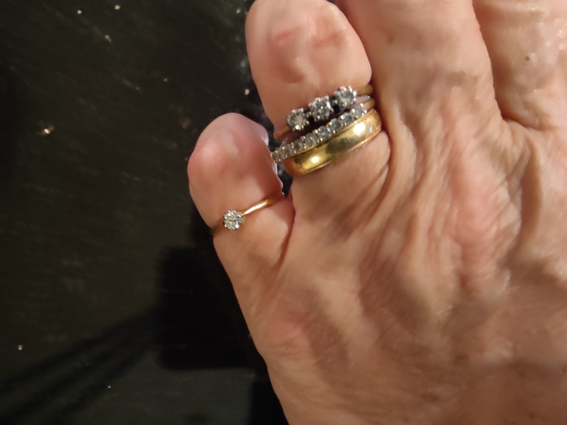 Can I have a look at your engagement rings?