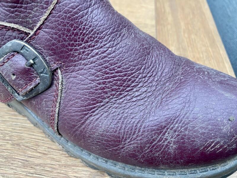 Help me clean these boots