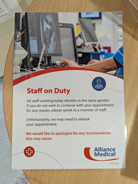 Thread for discussing how women can ask NHS for female HCPs