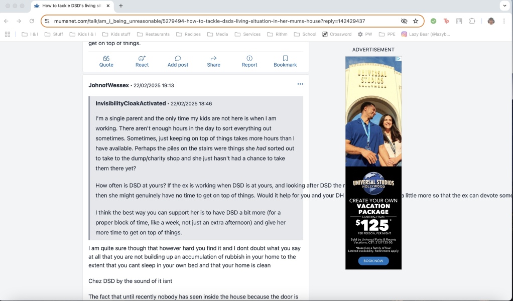 Text running out of the box