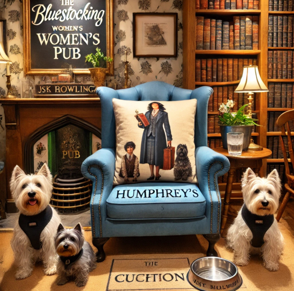 Roll up, Ladies and Gentlecreatures, the Bluestocking has been redecorated