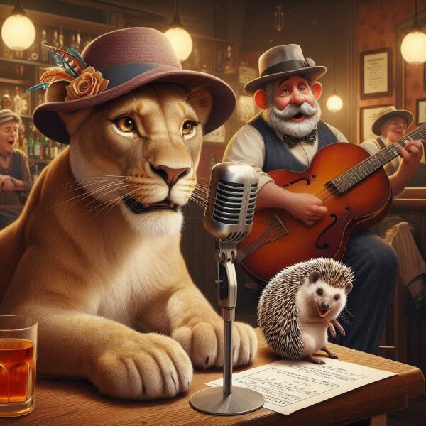 The Bluestocking. All gerbils welcome, must have own frou-frou skirt.