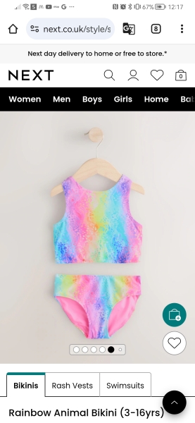To think kids shouldn't wear bikinis?