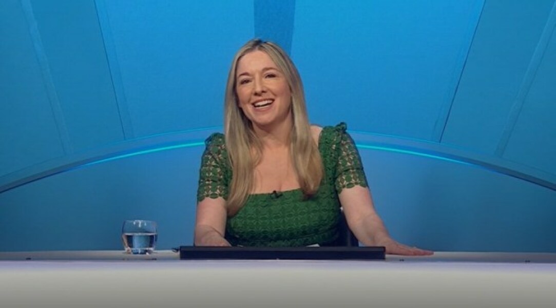 Victoria Coren's dress