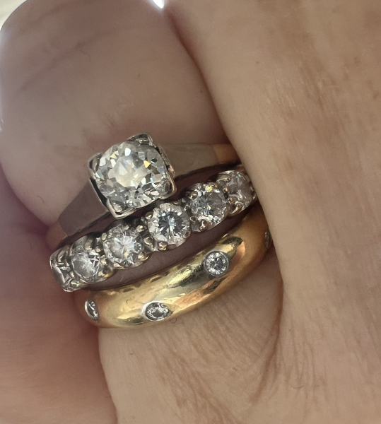 Can I have a look at your engagement rings?