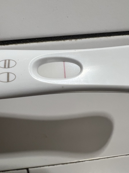 Anyone see a faint line?