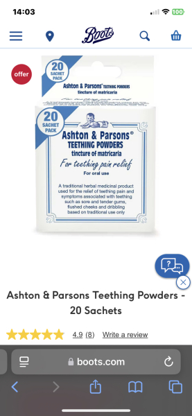 Teething & loose stools???