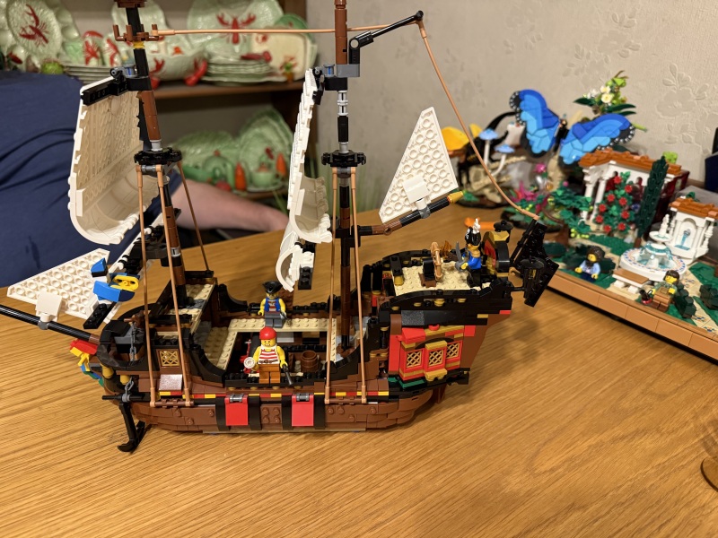 To show me your Lego collection?