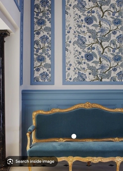 A tiny bit of wallpaper - would that work?