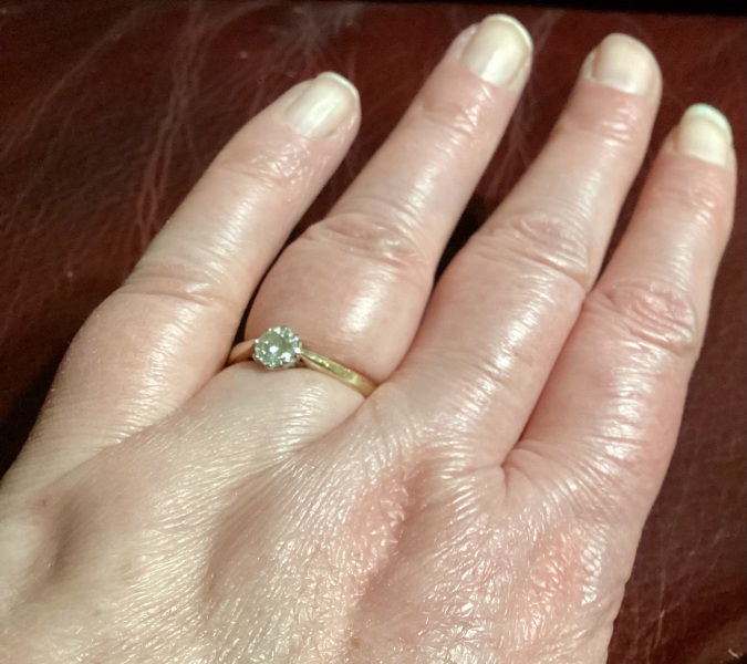 Can I have a look at your engagement rings?