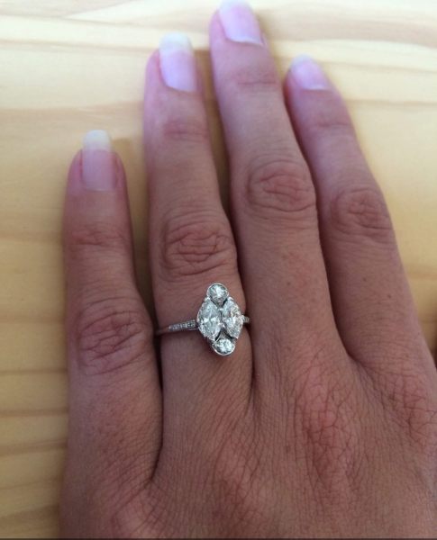 Can I have a look at your engagement rings?