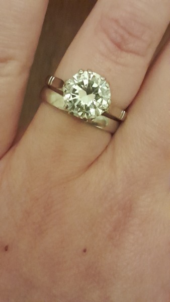 Can I have a look at your engagement rings?