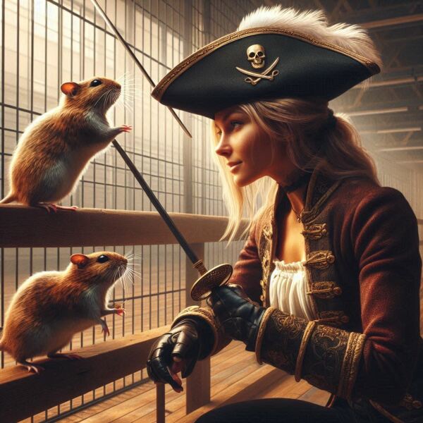 The Bluestocking. All gerbils welcome, must have own frou-frou skirt.