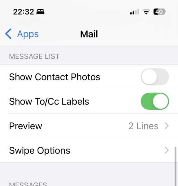 Arghh! What have Apple done to emails on iPhone?!!